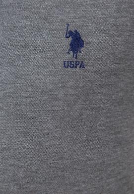 Erkek Antrasit Melanj Polo Yaka T-Shirt - 50206183137