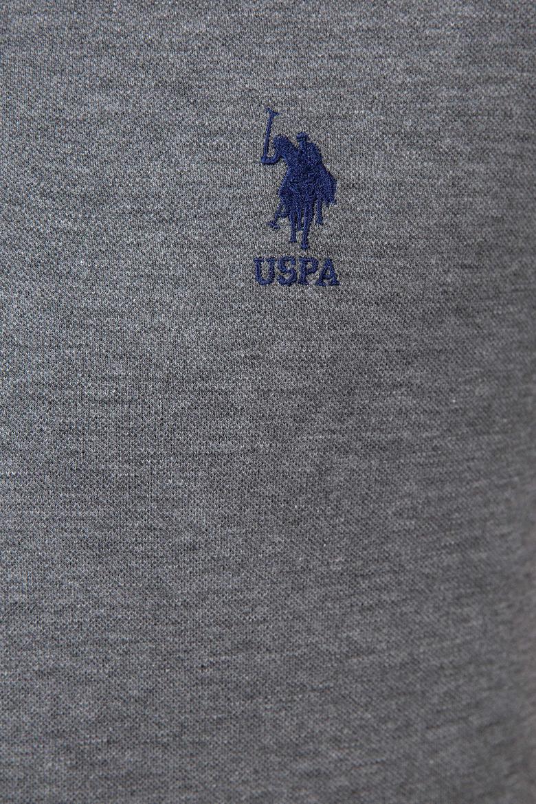 Erkek Antrasit Melanj Polo Yaka T-Shirt - 50206183137