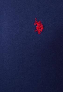 Erkek Lacivert Bisiklet Yaka T-Shirt Basic - 50206185001