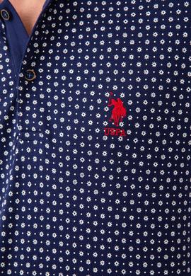 Erkek Lacivert Polo Yaka T-Shirt - 50206186019