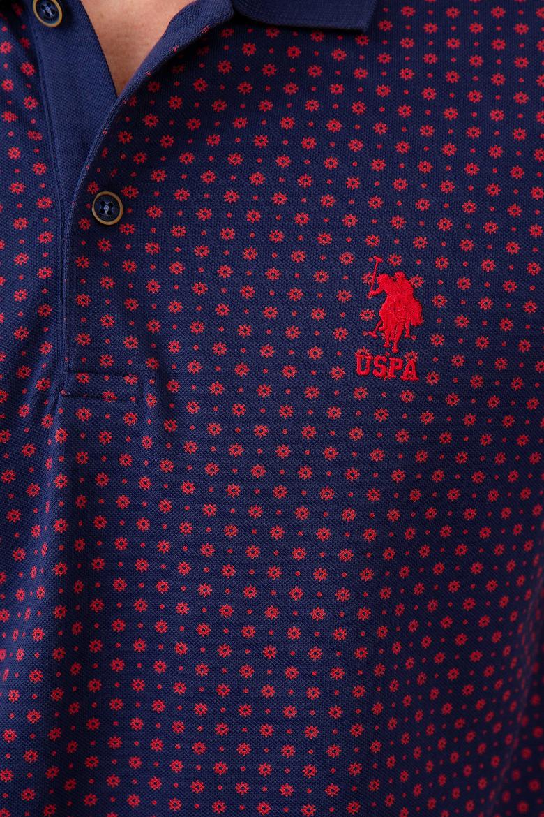 Erkek Nar Çiçeği Polo Yaka T-Shirt - 50206186039