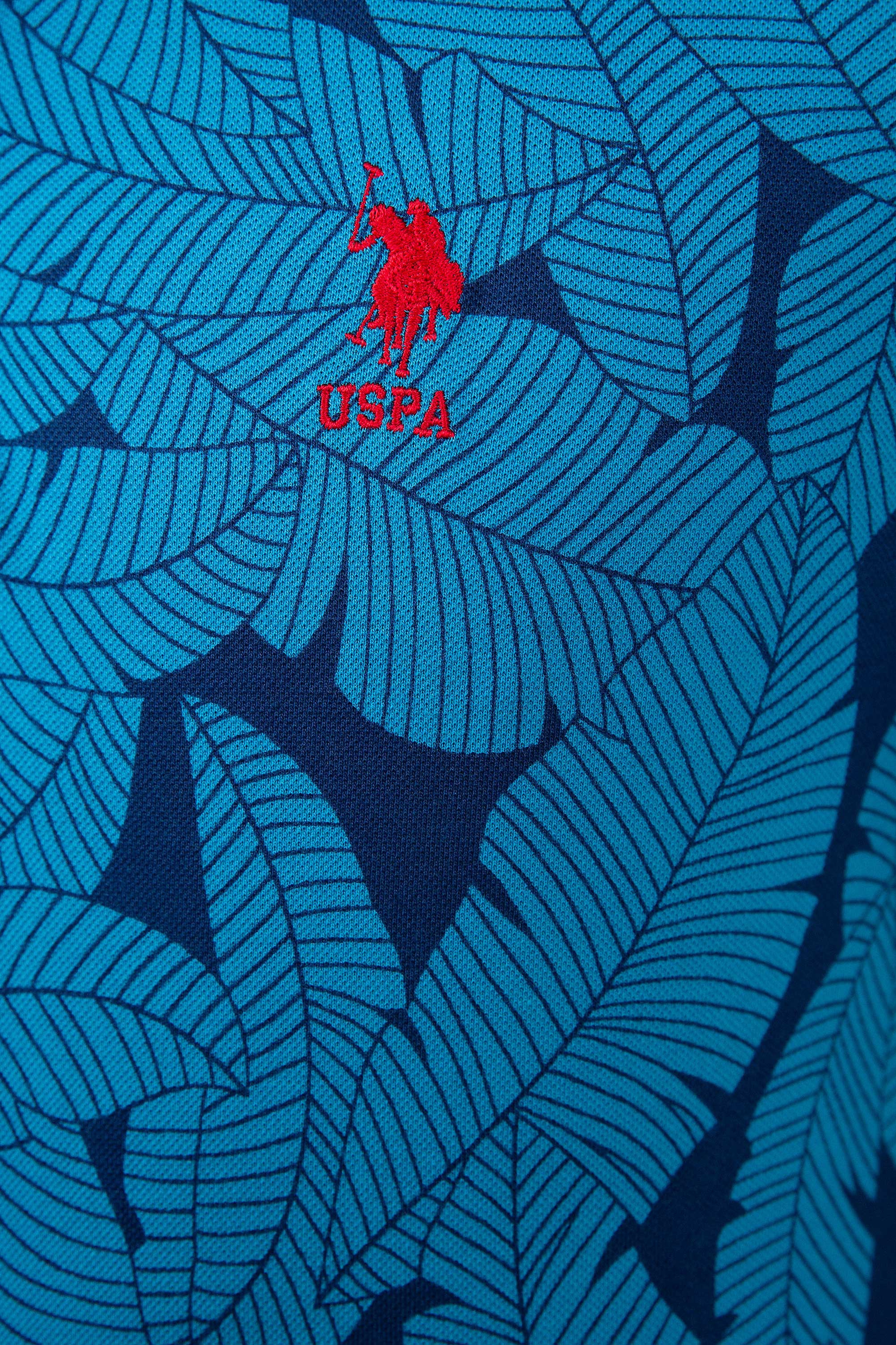 Erkek Lacivert Polo Yaka T-Shirt - Image 5