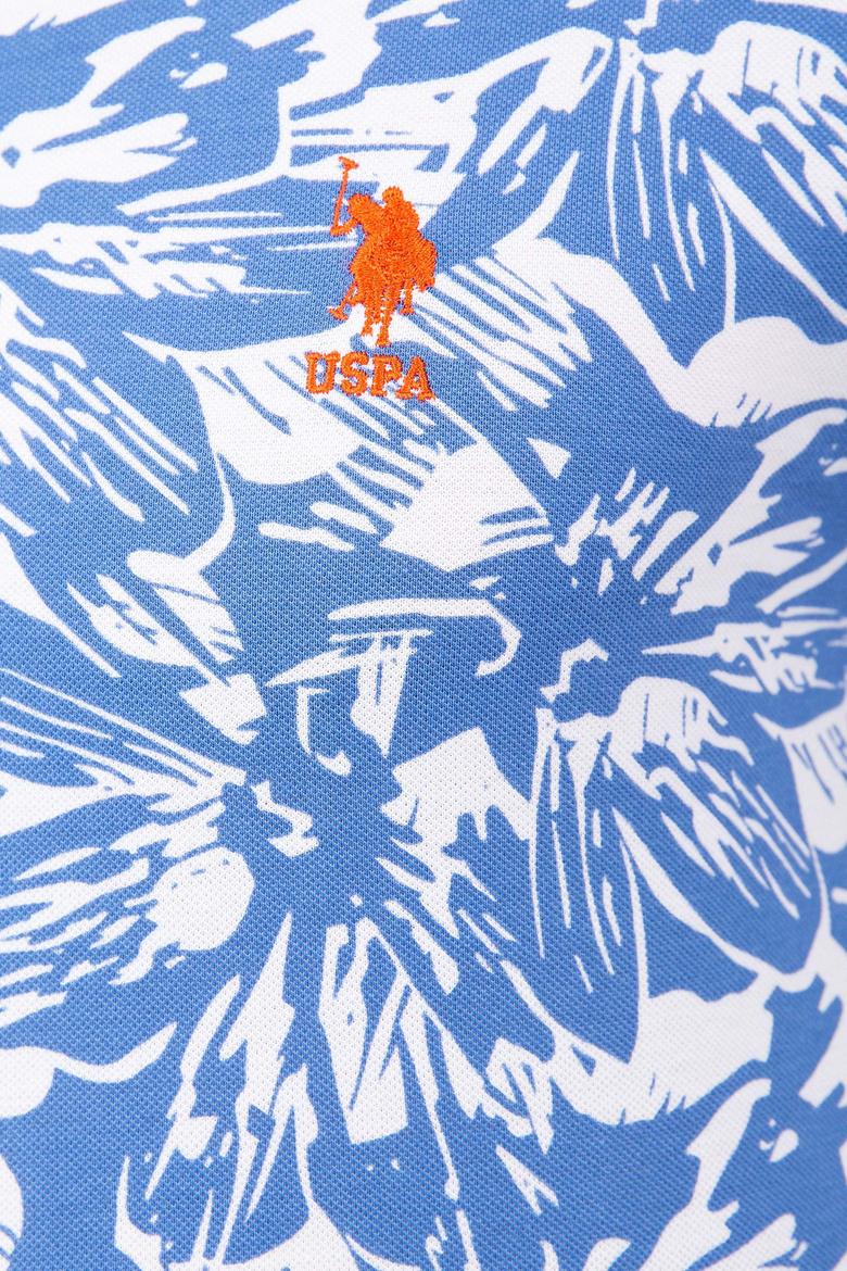 Erkek İndigo Polo Yaka T-Shirt - 50206201017