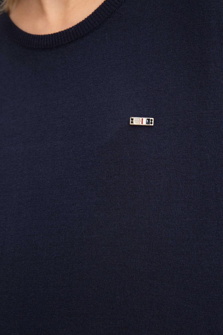 Kadın Lacivert Basic Kazak - 50206447042