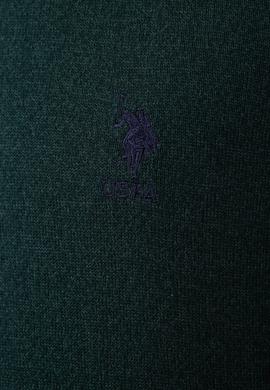 Erkek Yeşil Basic Kazak - 50206752046