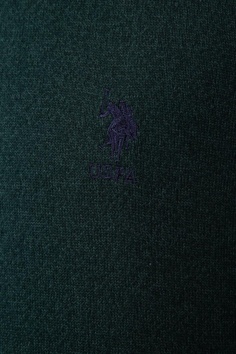 Erkek Yeşil Basic Kazak - 50206752046