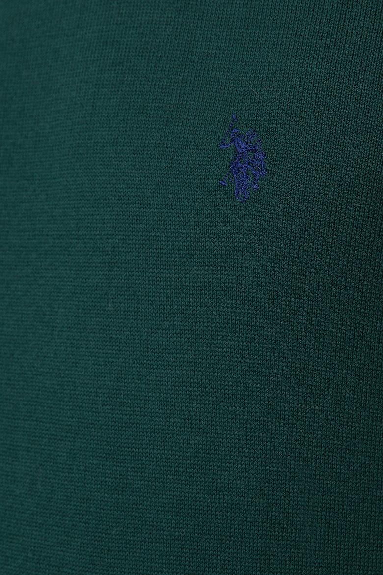 Erkek Koyu Yeşil Basic Kazak - 50211240007