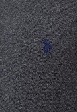 Erkek Antrasit Bisiklet Yaka Triko Kazak Basic - 50211240070