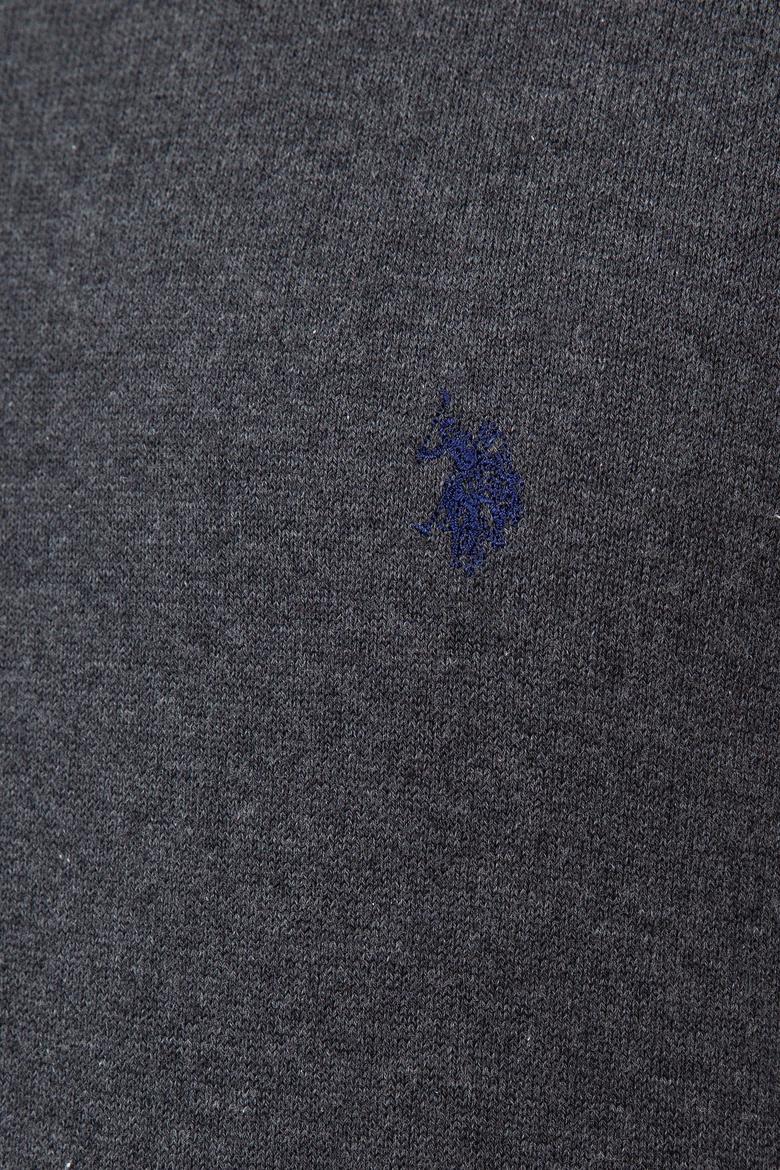 Erkek Antrasit Bisiklet Yaka Triko Kazak Basic - 50211240070