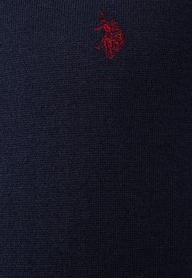 Erkek Lacivert Bisiklet Yaka Triko Kazak Basic - 50211240077