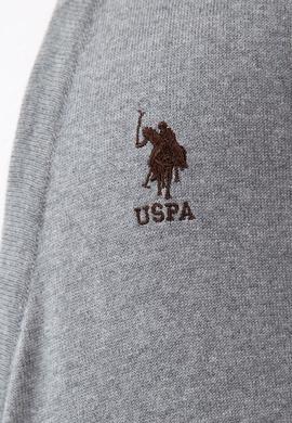 Erkek Gri Melanj  Triko Hırka - 50211250036