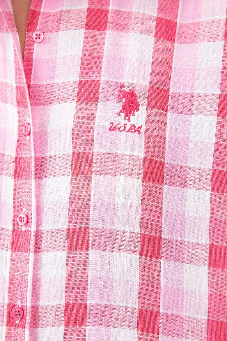 Kadın Pembe Gömlek Uzunkol - 50213896006