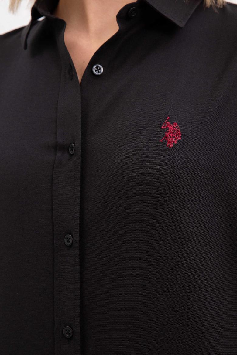 Kadın Siyah Gömlek - 50217689019