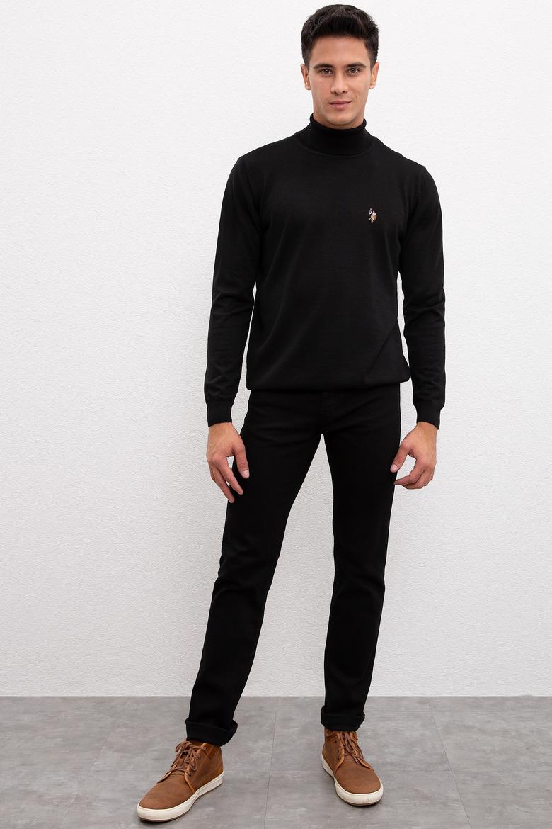 Erkek Siyah Basic Kazak - 50206744019