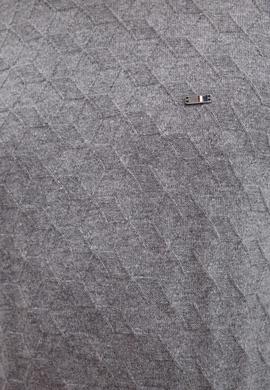 Erkek Antrasit Melanj Kazak - 50207701007