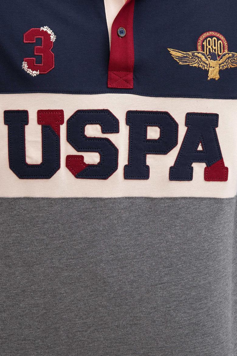 Erkek Lacivert Polo Yaka Sweatshirt - 50207524008