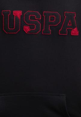 Erkek Siyah Kapüşonlu Sweatshirt Basic - 50207318029