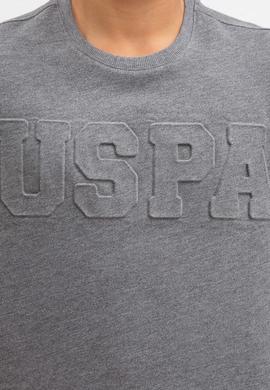 Erkek Antrasit Melanj Basic Sweatshirt - 50207326059