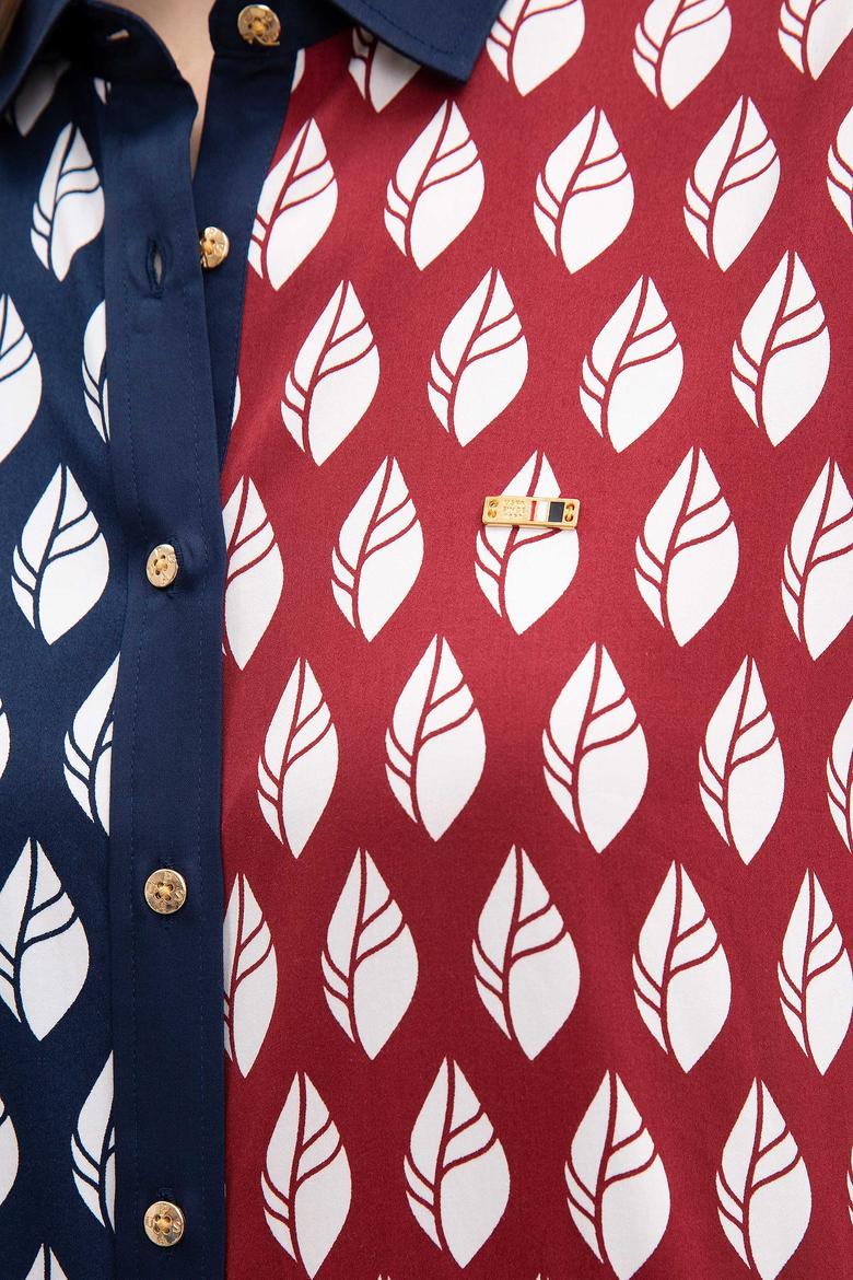 Kadın Lacivert Gömlek - 50207161003