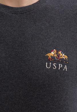 Erkek Antrasit Bisiklet Yaka Sweatshirt - 50207611018