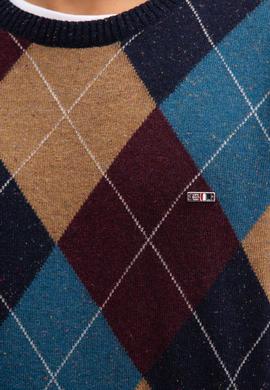 Erkek Lacivert Kazak - 50213779001