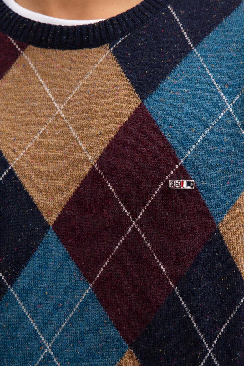 Erkek Lacivert Kazak - 50213779001