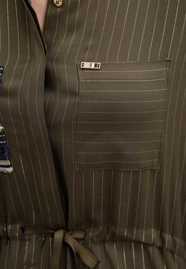 Kadın Yeşil Dokuma Elbise - 50207465020