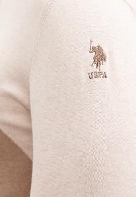 Erkek Camel Melanj Bisiklet Yaka Triko Kazak - 50207700008