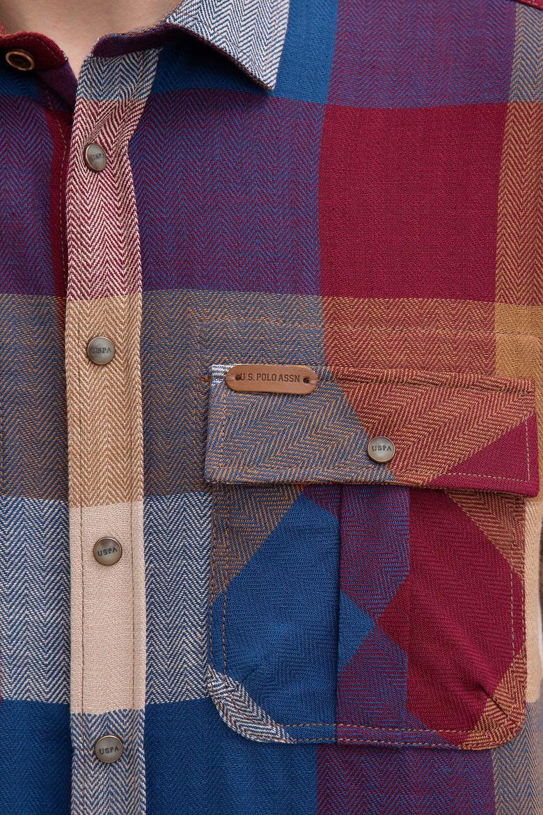 Erkek Bordo Gömlek - 50207290010