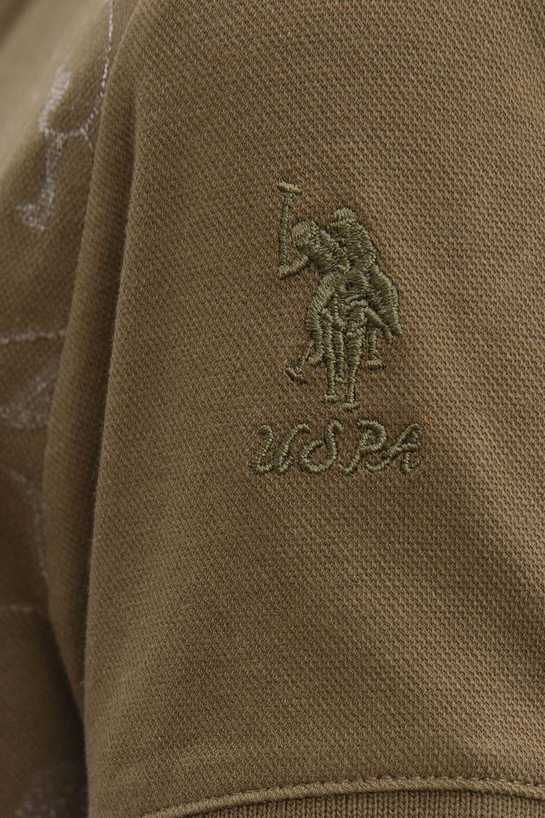 Kadın Koyu Haki Tişört - 50216132021