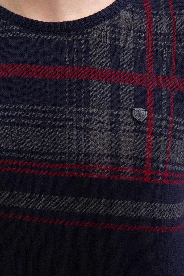 Erkek Lacivert Kazak - 50207674007