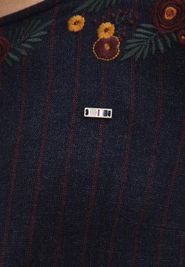 Kadın Lacivert Dokuma Elbise - 50213146007