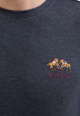 Erkek Lacivert Bisiklet Yaka Sweatshirt - 50207611006