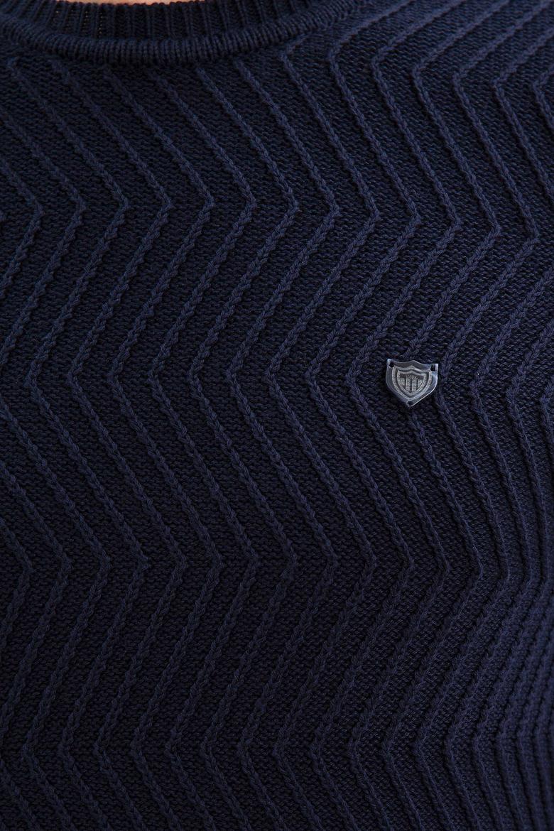 Erkek Lacivert Kazak - 50207633070