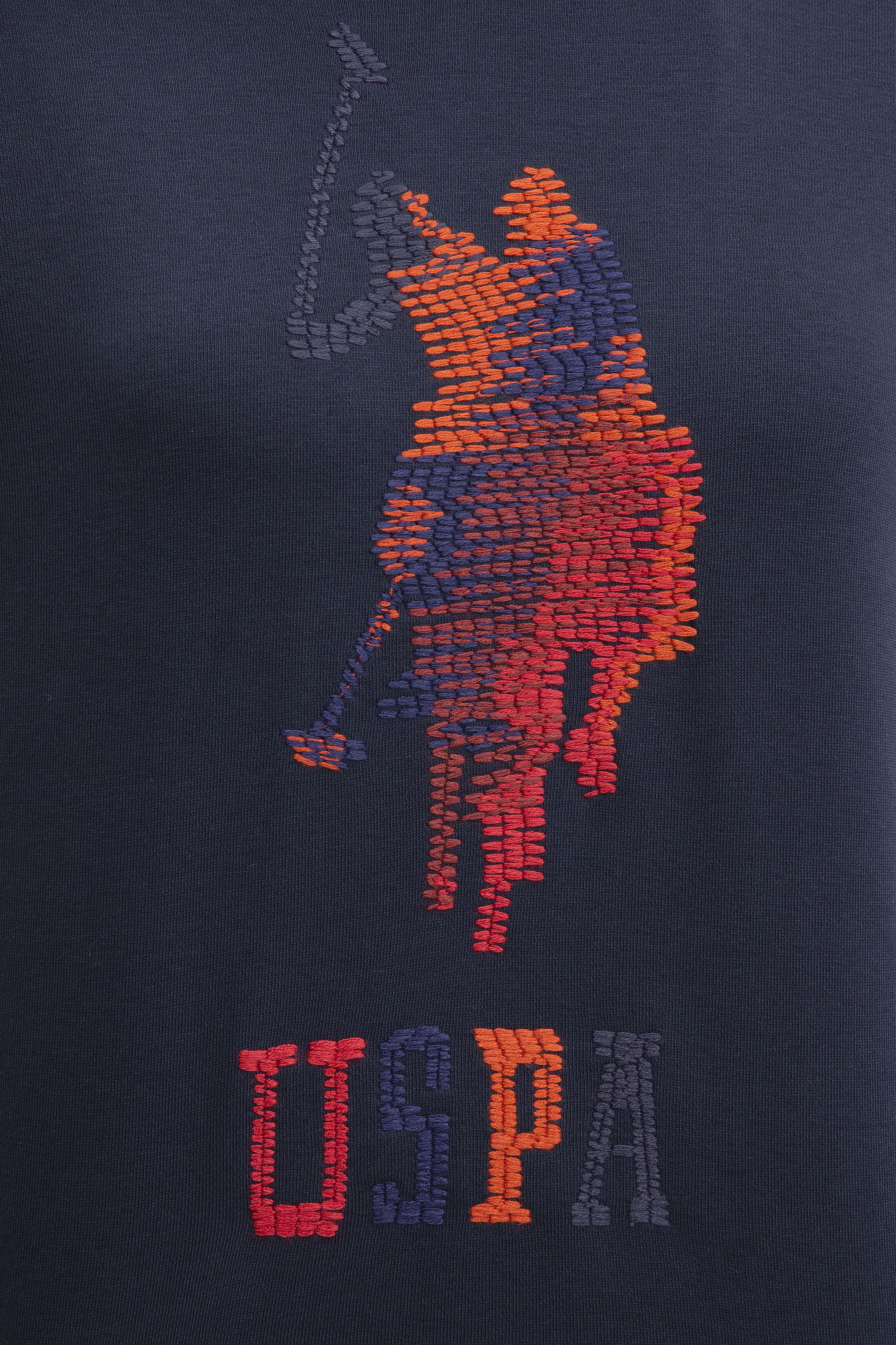 Kadın Lacivert Sweatshirt - Image 5