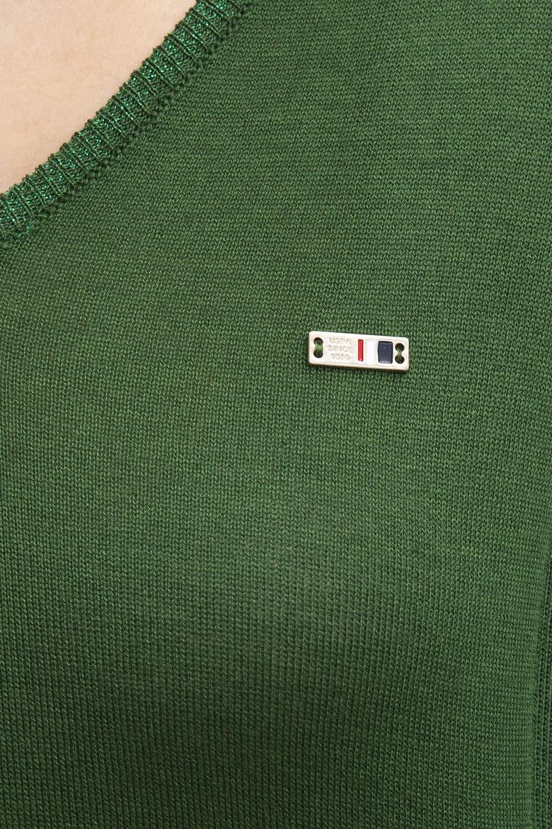 Kadın Yeşil Triko Kazak - 50206845031