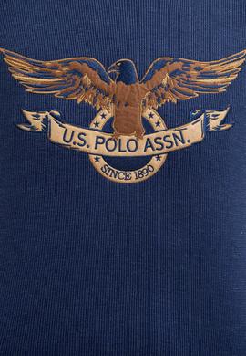 Erkek Açık Lacivert Bisiklet Yaka Sweatshirt - 50207608016