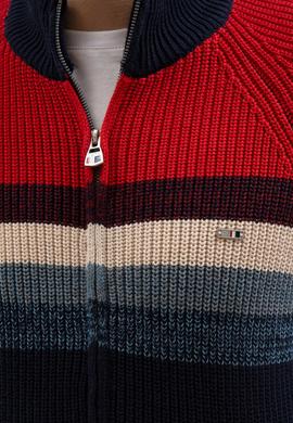 Erkek Lacivert  Triko Hırka - 50214155008