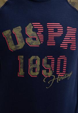 Erkek Lacivert Bisiklet Yaka Sweatshirt - 50207752005