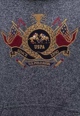 Erkek Lacivert Kapüşonlu Sweatshirt - 50213189001