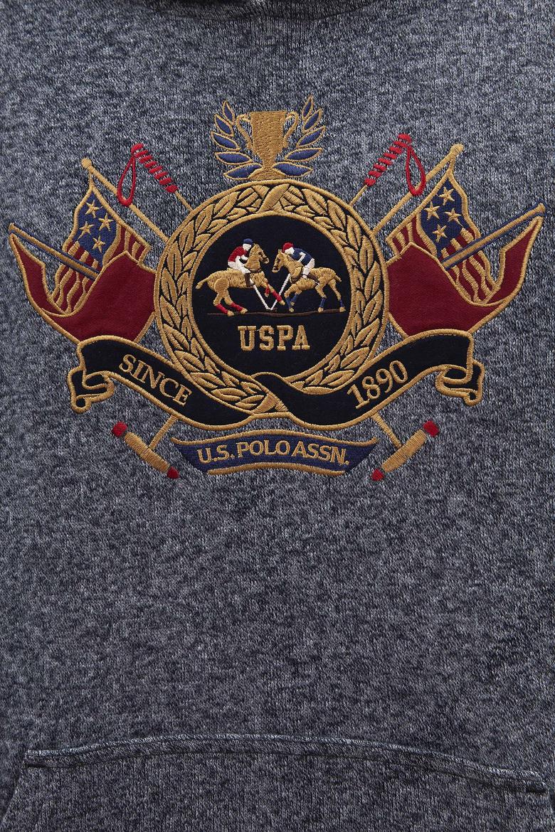 Erkek Lacivert Kapüşonlu Sweatshirt - 50213189001