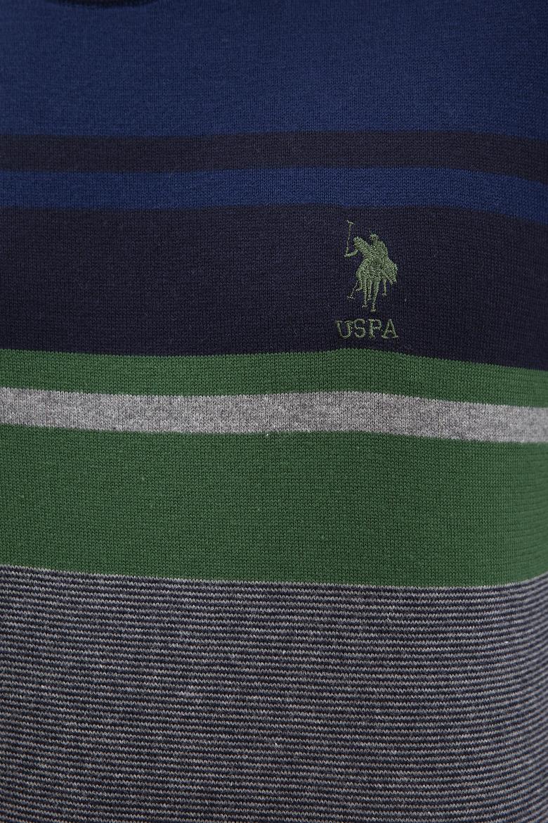 Erkek Lacivert Bisiklet Yaka Triko Kazak - 50205650005