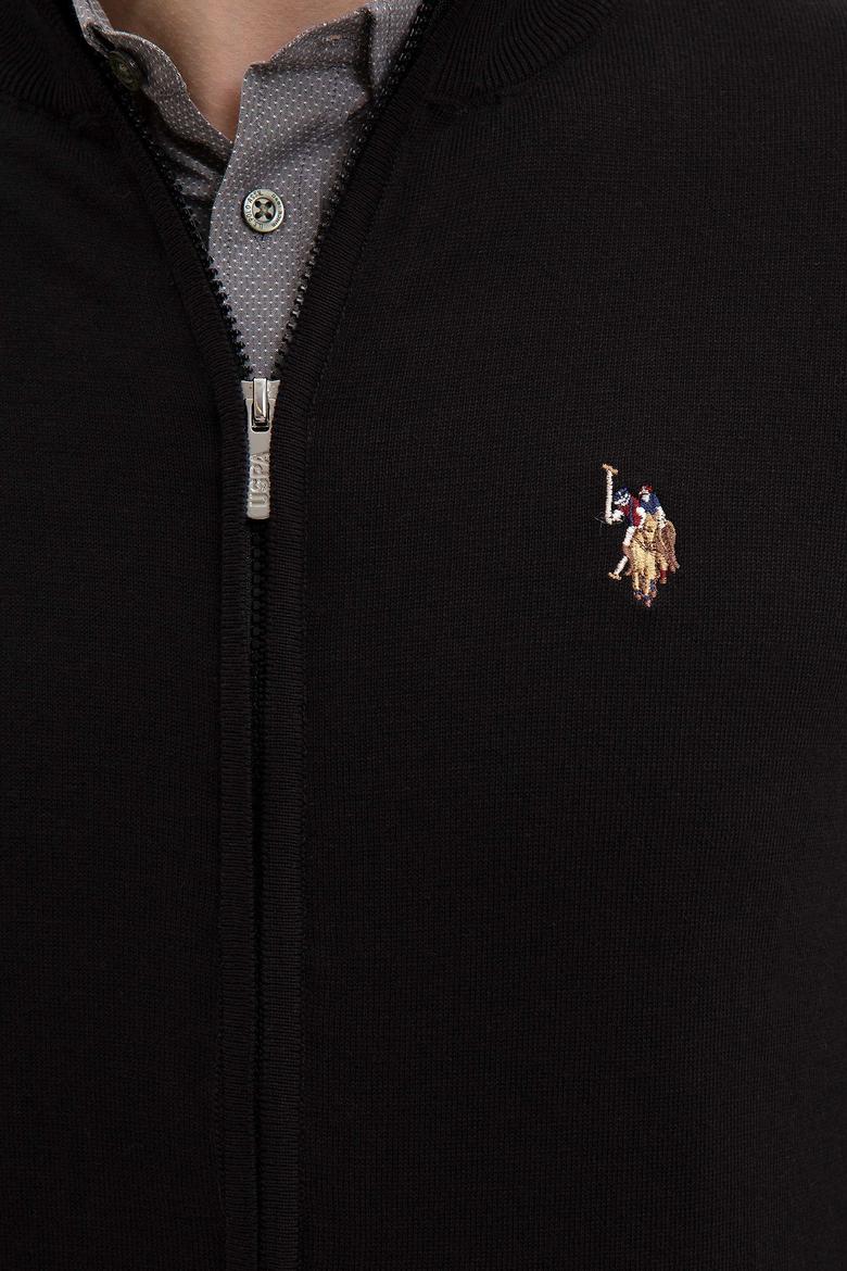 Erkek Siyah  Triko Hırka Basic - 50207712030