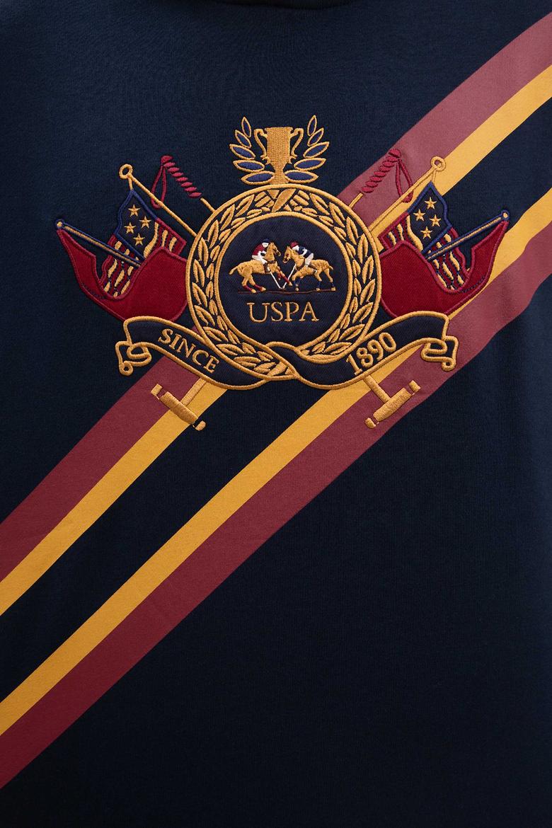 Erkek Lacivert Kapüşonlu Sweatshirt - 50207619001