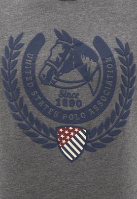 Erkek Antrasit Melanj Bisiklet Yaka Sweatshirt - 50216295002