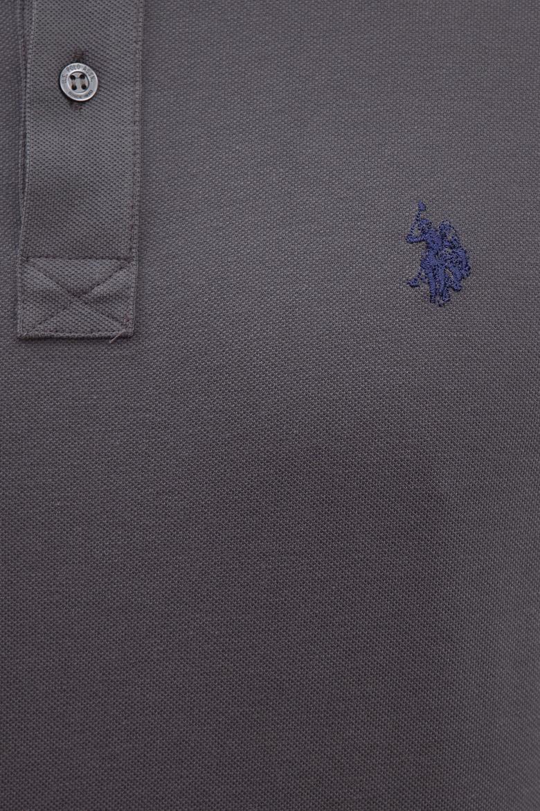 Erkek Antrasit Basic Tişört - 50217612080