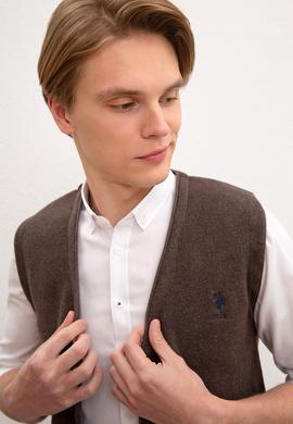 Erkek Kahverengi  Triko Hırka - 50211382002