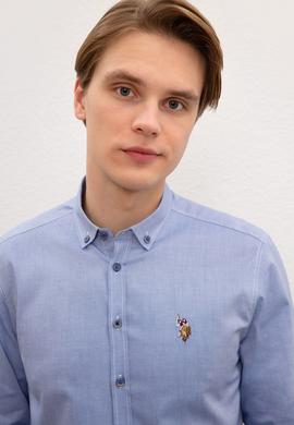 Erkek Mavi Gömlek Uzunkol Basic - 50205811080