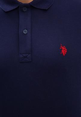 Erkek Lacivert Basic Tişört - 50217612122