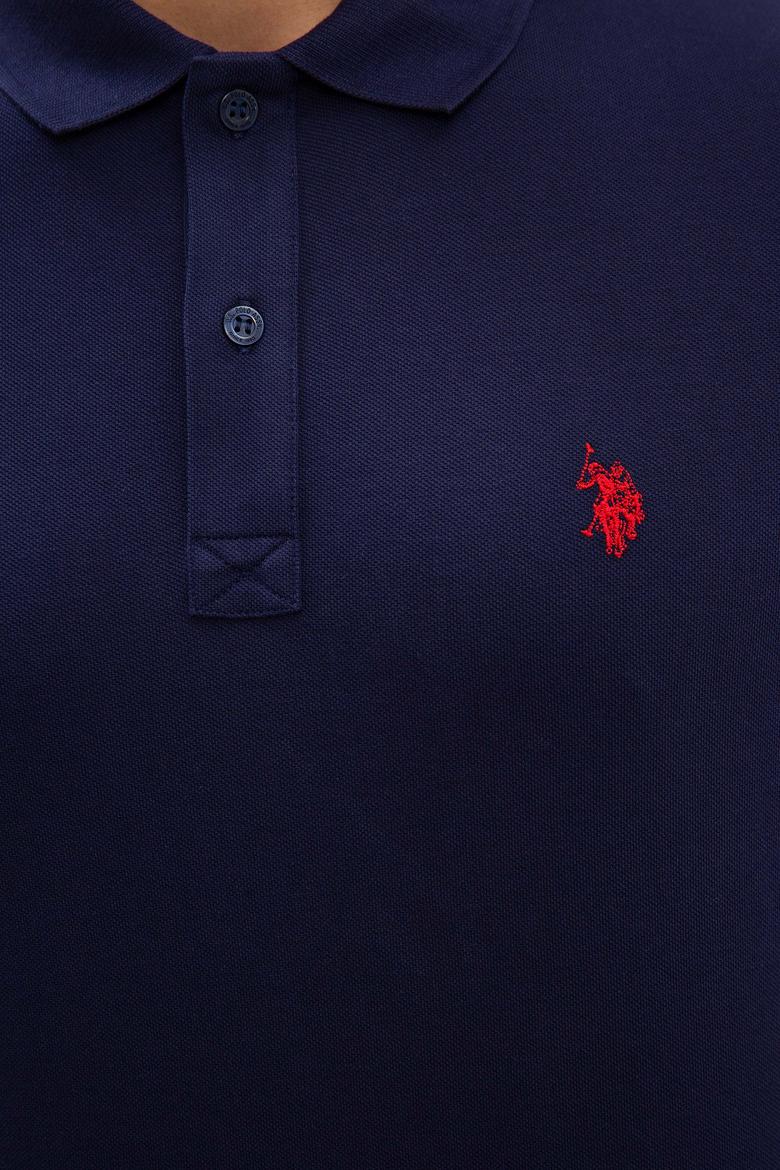 Erkek Lacivert Basic Tişört - 50217612122